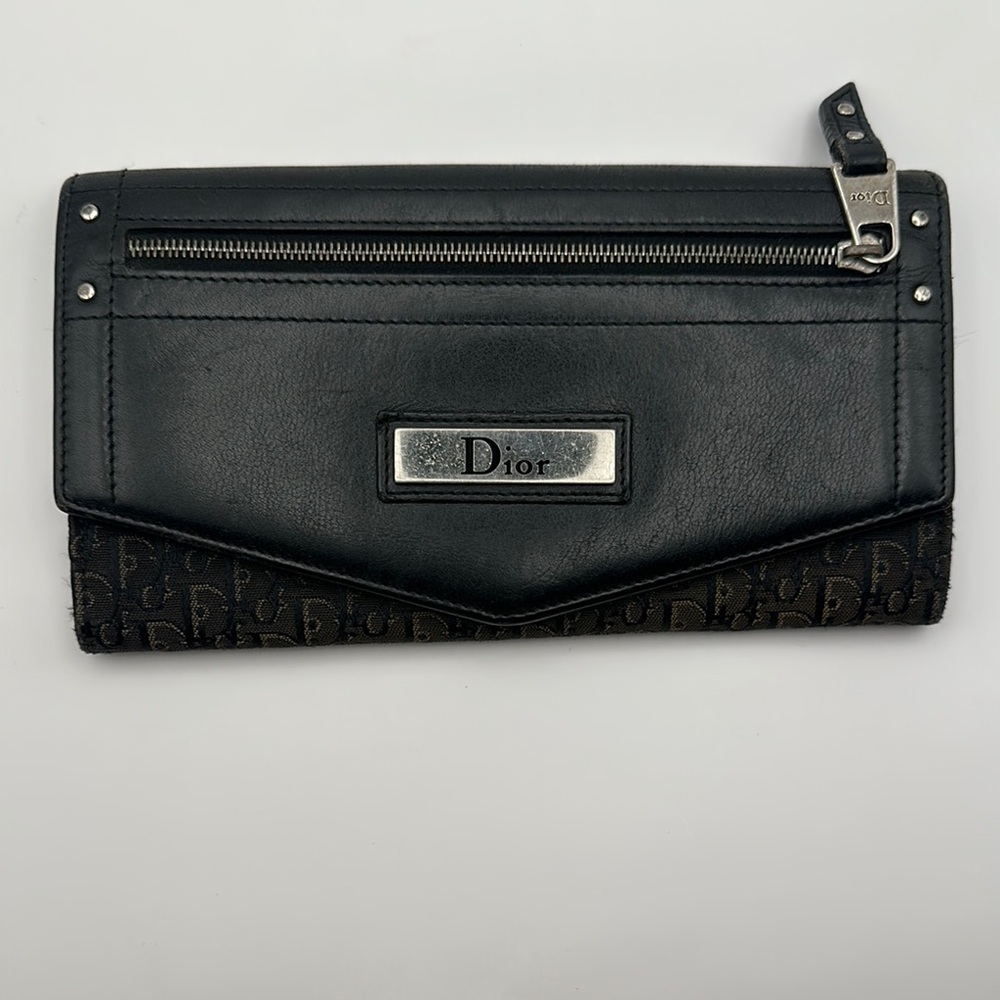 Dior Black and Silver Women's Wallet - Picture 3 of 13